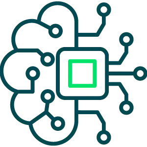 Artificial intelligence icon