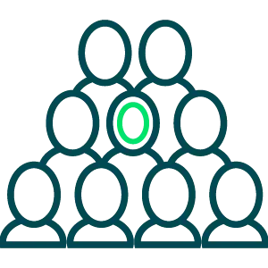 Illustration of group of people